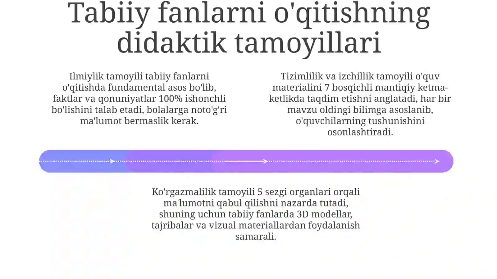 Boshlangʻich taʼlim tabiiy fanlar fanida oʻqitishning didaktik tamoyillari 4