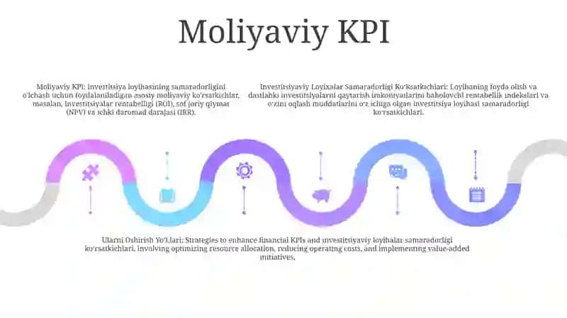 Investitsiyaviy Loyixalar Samaradorligi Ko’Rsatkichlari Va Ularni Oshirish Yo’Llari 4