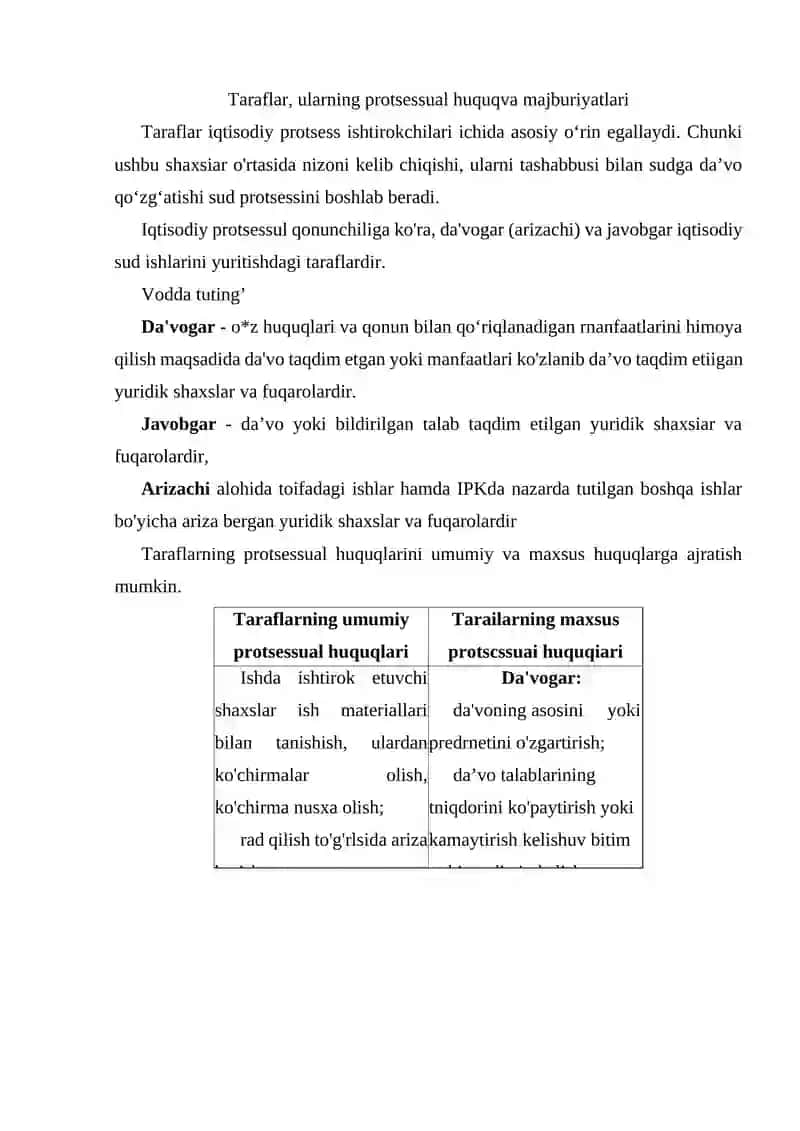 IQTISODIY SUD ISHLARINI YURITISH ISHTIROKCHILARI 4