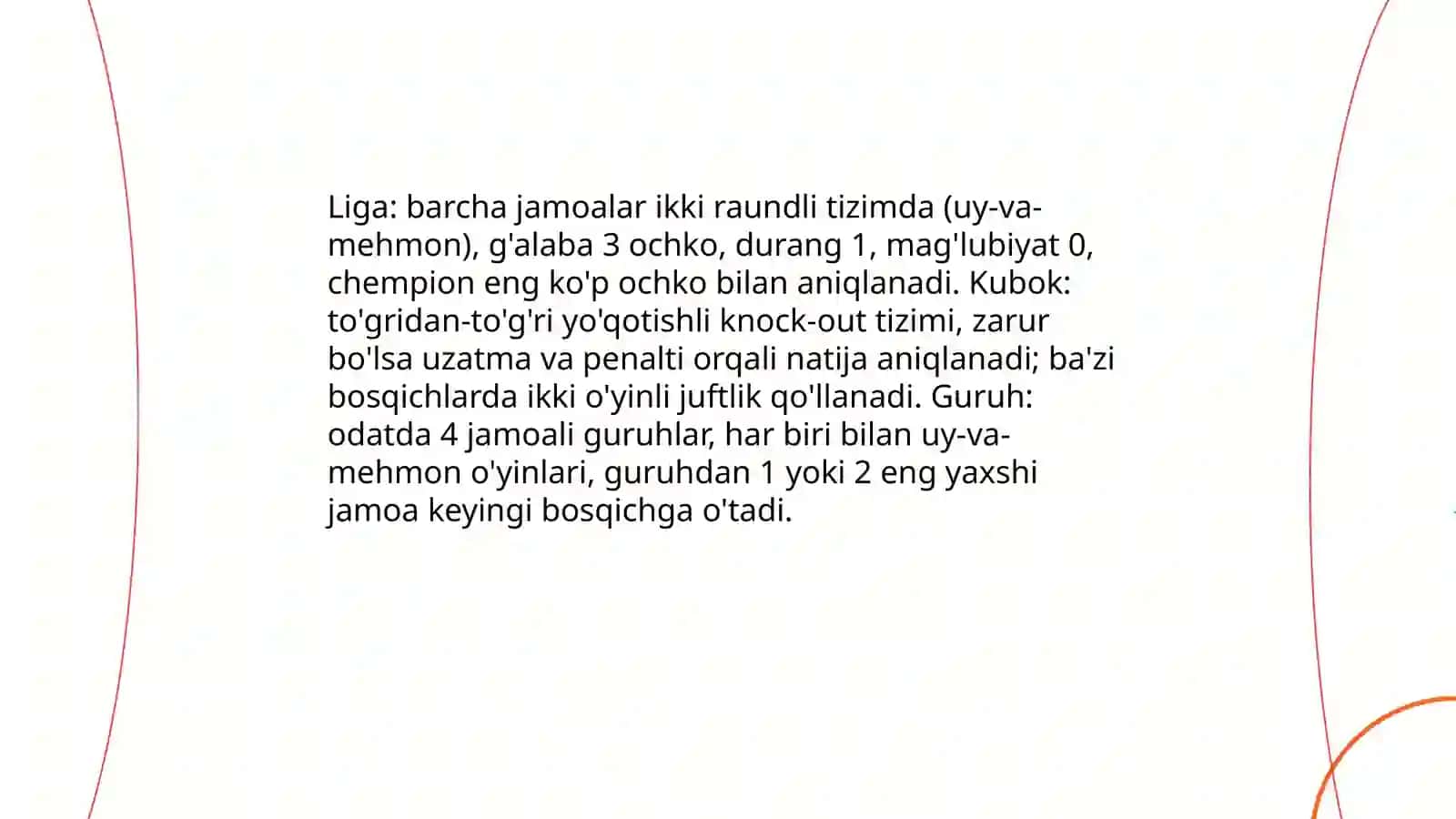 Musobaqa rejasini tuzish va maqsadlarini belgilash 4