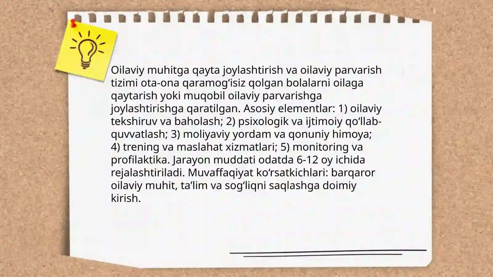 Ota ona qarmiğisz qolgan bolalar bilan ijtimoiy ish 4