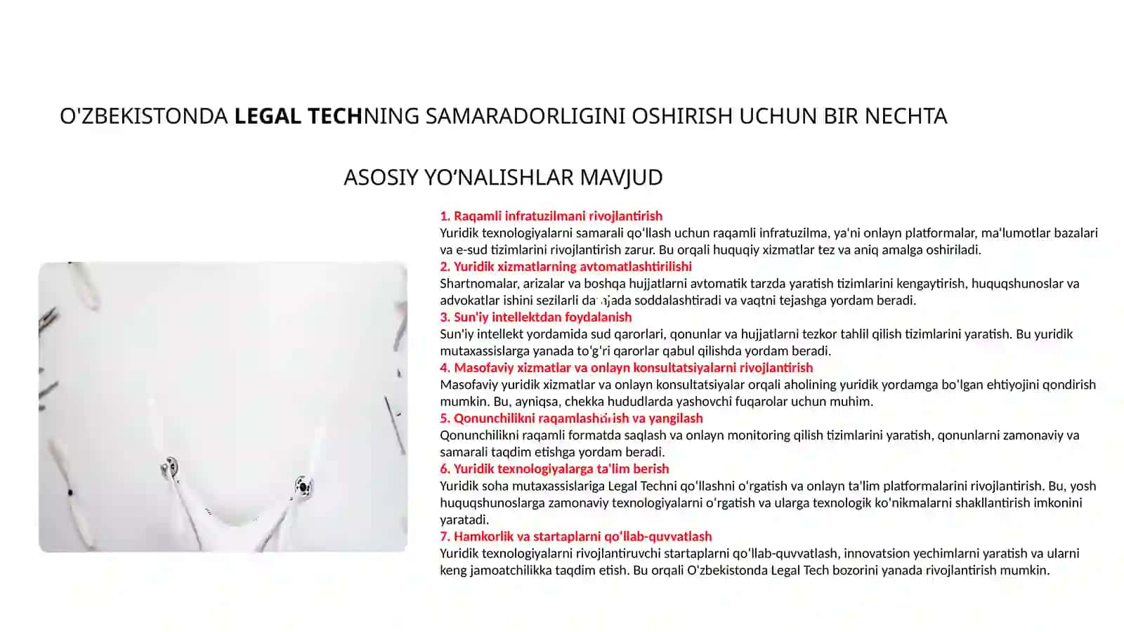 O'zbekistonda Legal Techni rivojlantirish uchun takliflar 4