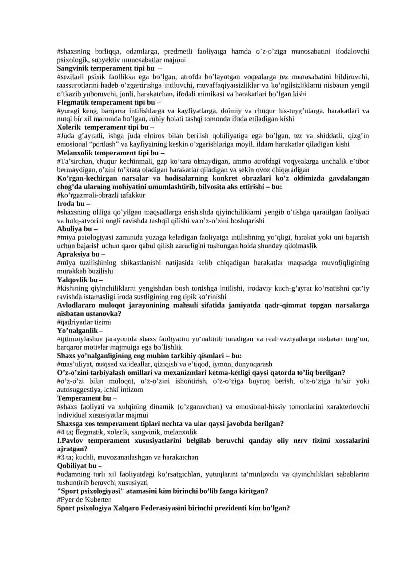 Psixologiya va sport psixologiyasi (3 bosqich bakalavr) 4