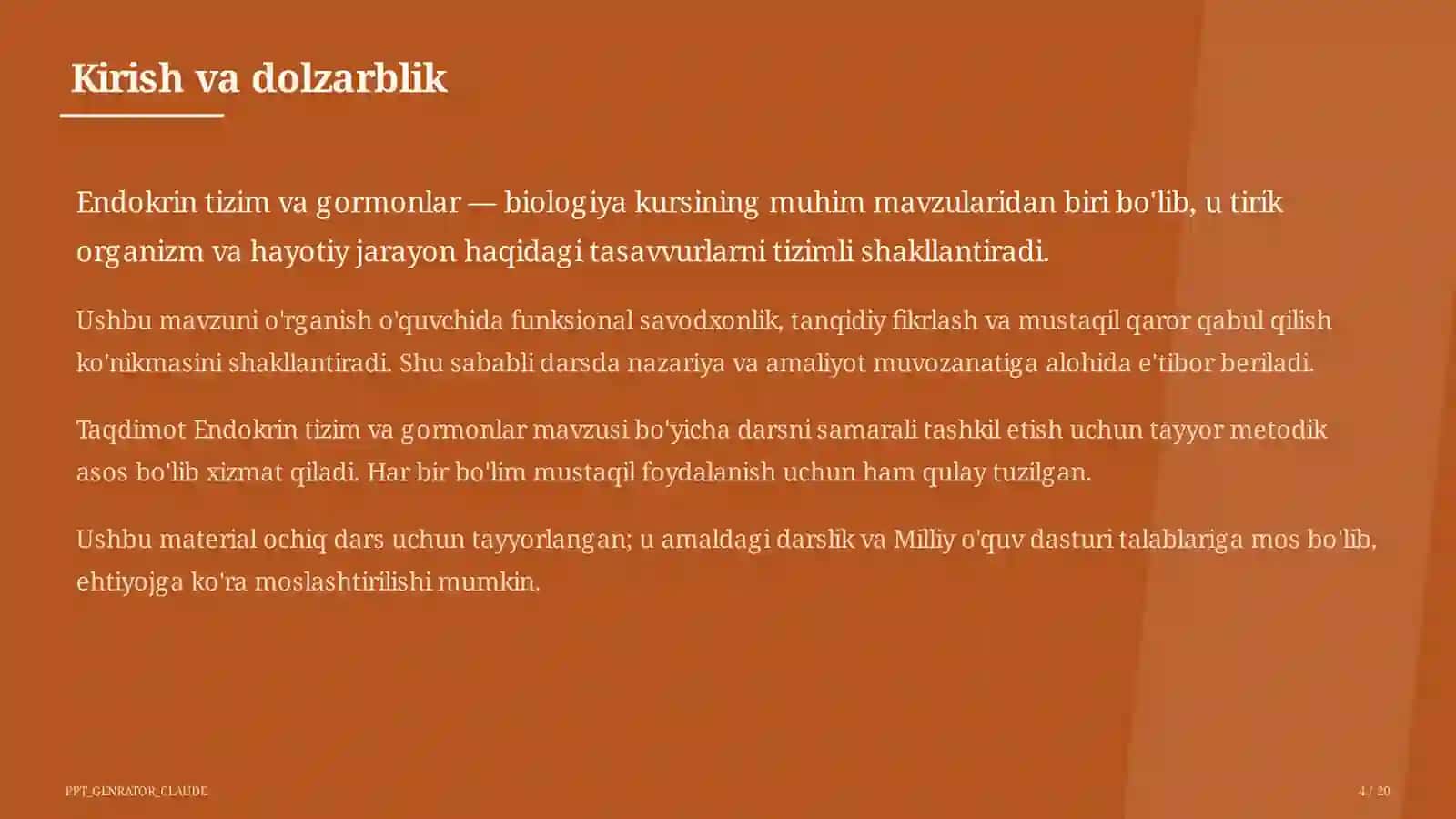 Endokrin tizim va gormonlar (8-sinf) 4