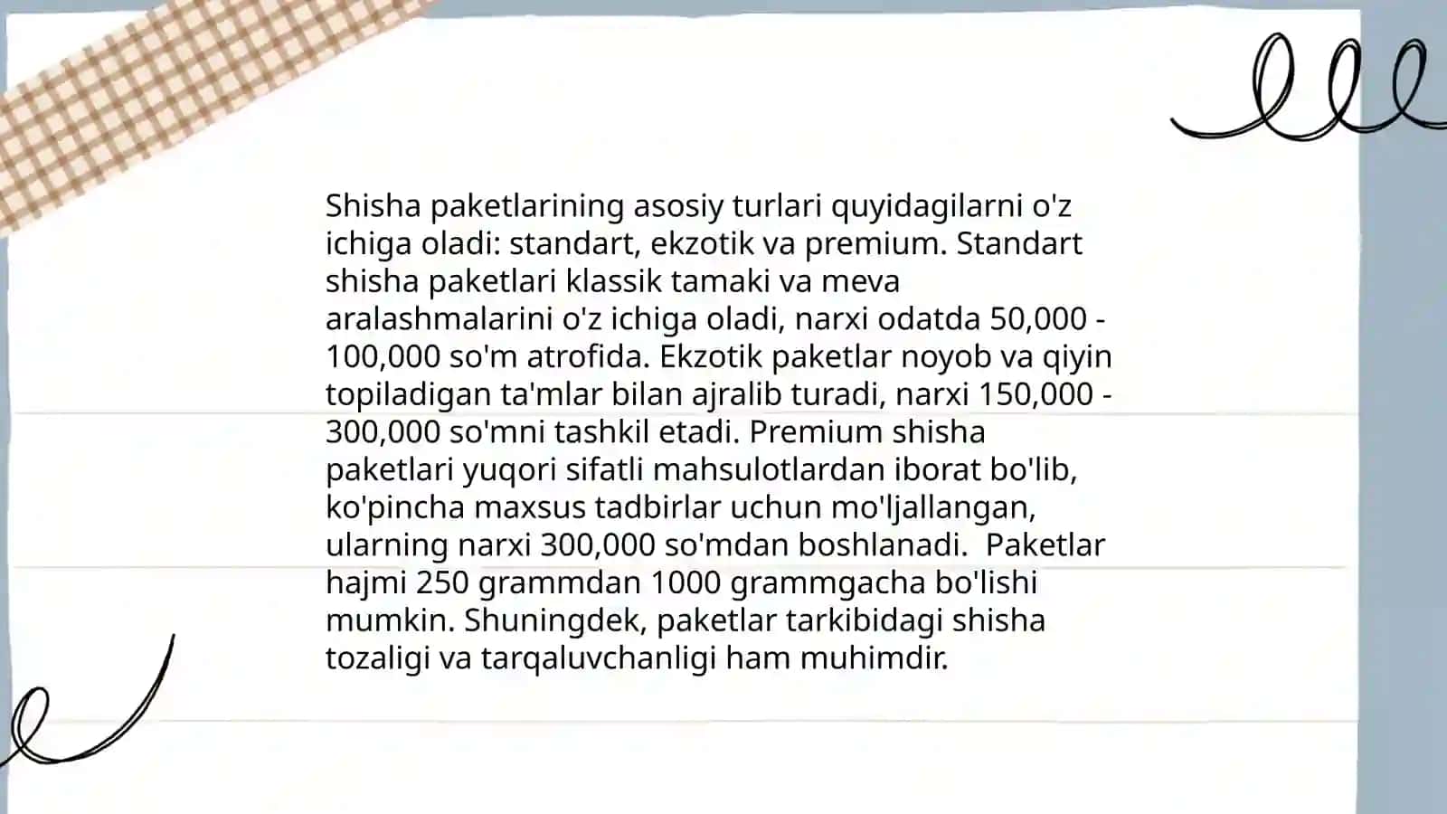 Energiya samarador deraza shisha va shisha paketlarning turlari,issiqlik-fizik xossalari 4
