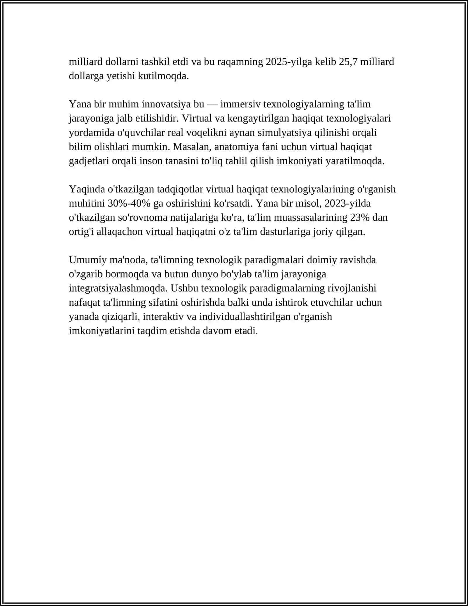 TA'LIM PARADIGMALARI 4