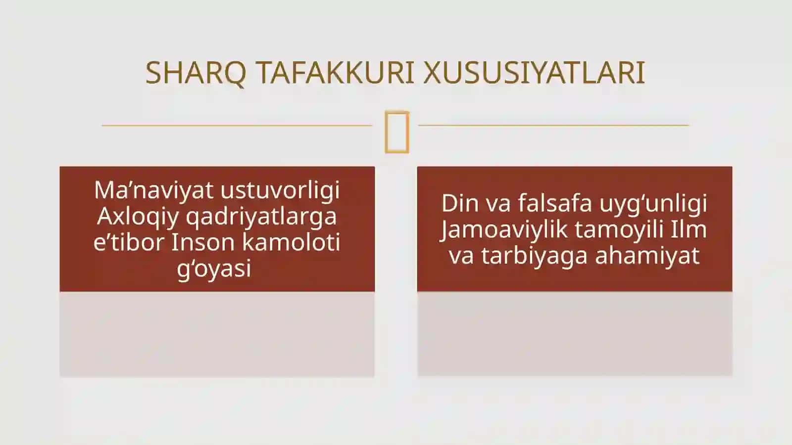 Sharq va G‘arb mutafakkirlari qarashlarini qiyosiy tahlil qilish 4