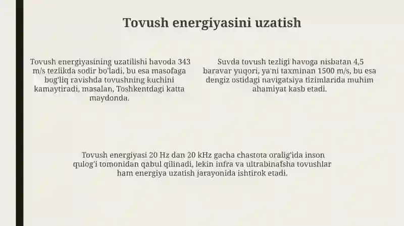 Energiyani uzatish jarayonlari 4