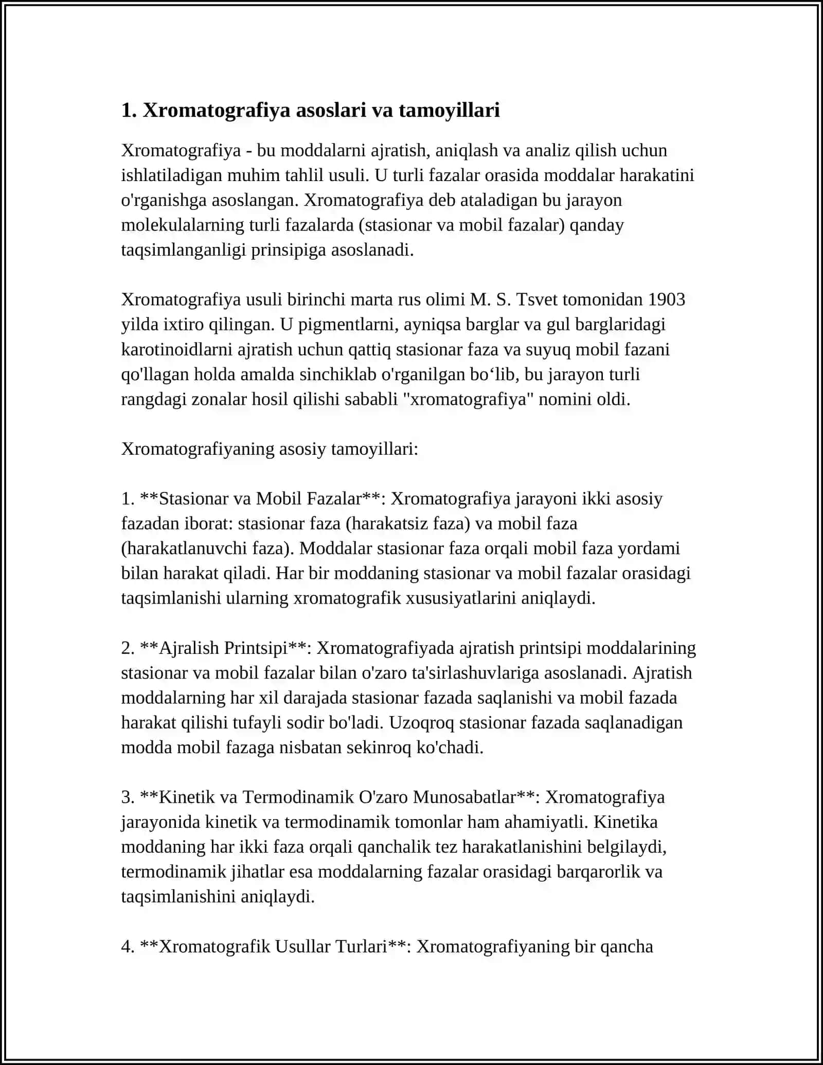 XROMATOGRAFIYANING TIBBIY IZLANISHLARDAGI IMKONIYATLARI 4