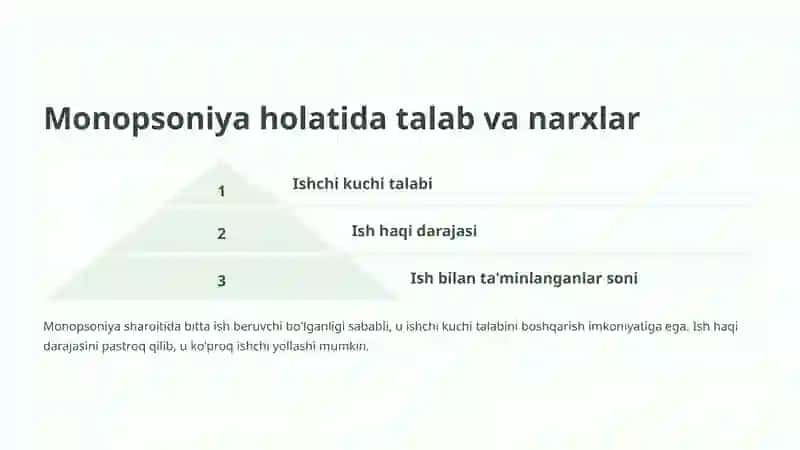 Monopsoniya va Monopsonik Hukmdorlik: Bozorning Yashirin Kuchlari 4