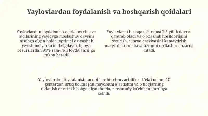 Yaylov mulkchilik shakllari: Qonuniy asoslar va turlari 4