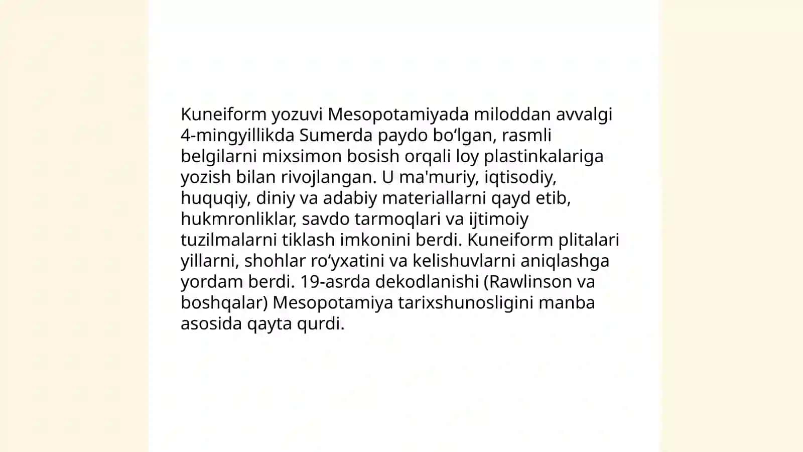 Mesopotamiya tarixshunosligi 4