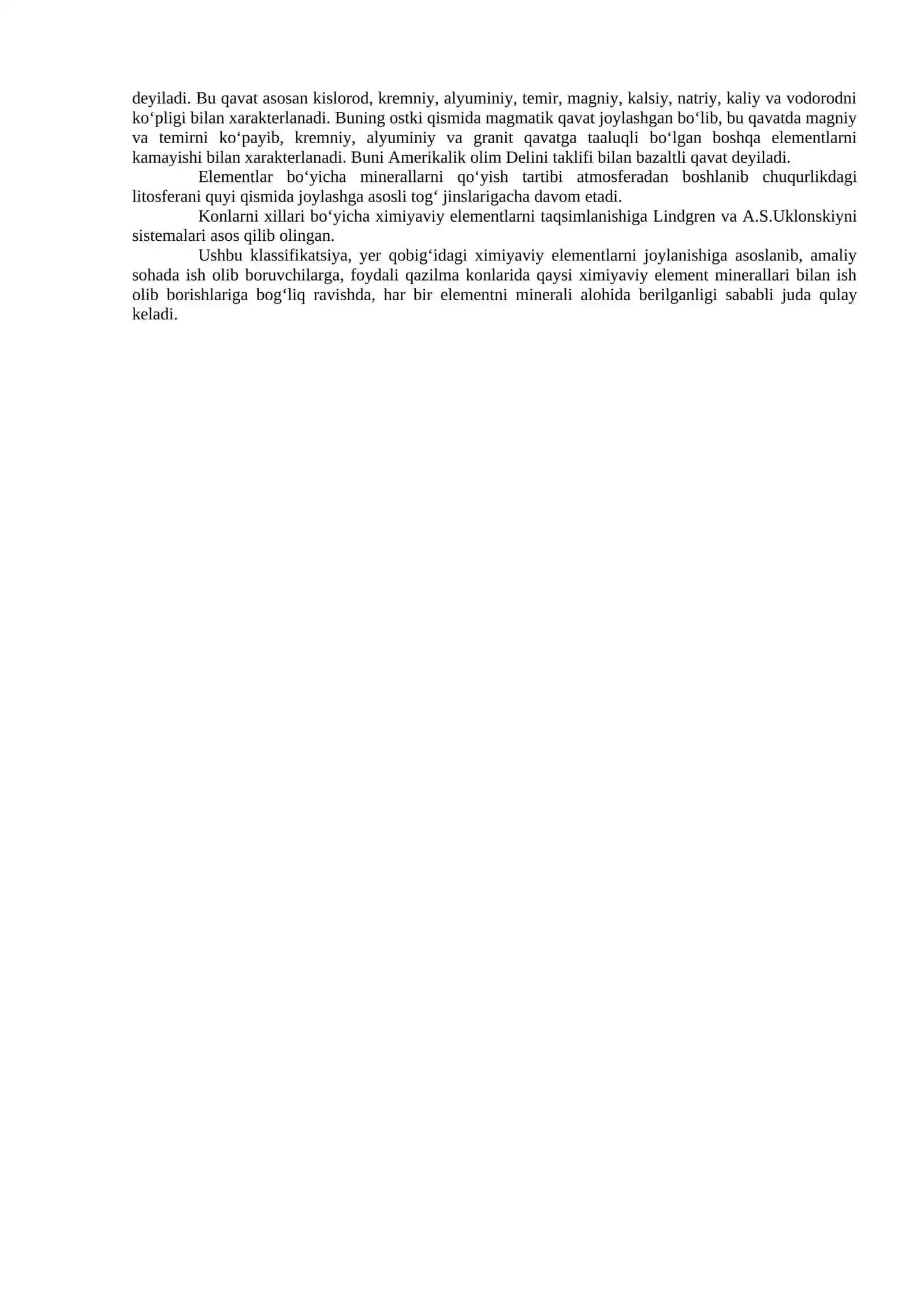 Mineral va mineralogiya to‘g‘risida tushuncha 4