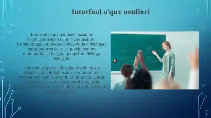 Matematika darslarining shakllari va oʻqituvchini tayyorlanish sistemasi 4