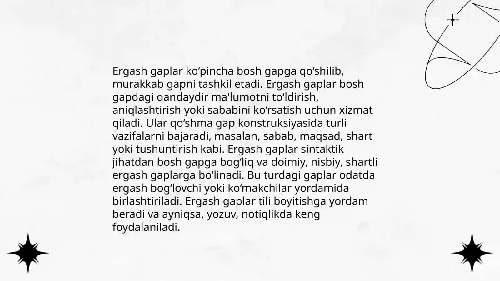 Bosh va ergash gap 4