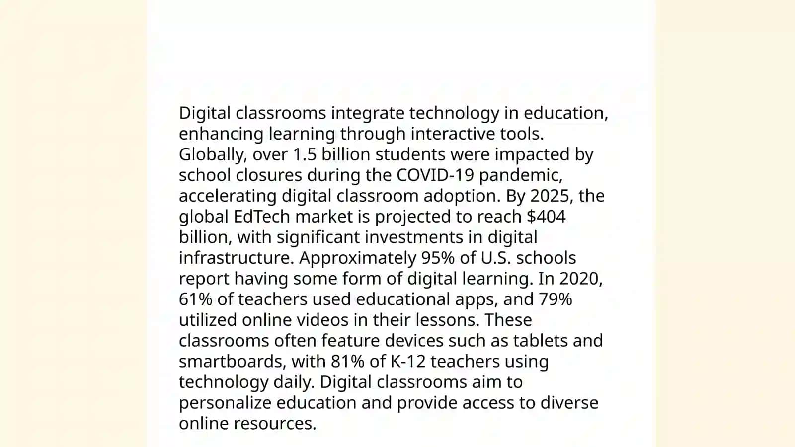 The impact of technology on education 4