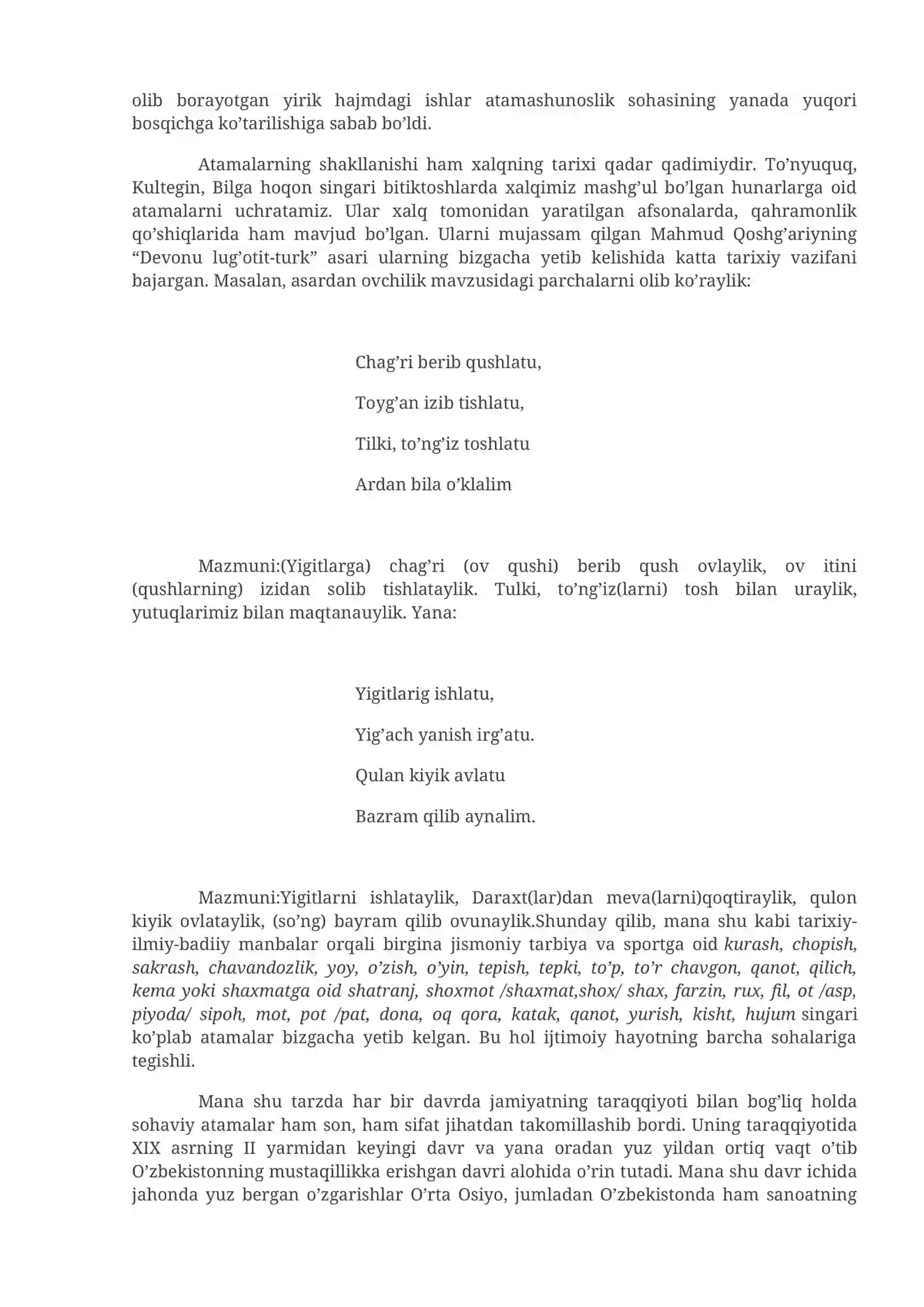 Kasb-hunar leksikasi REFERAT 4