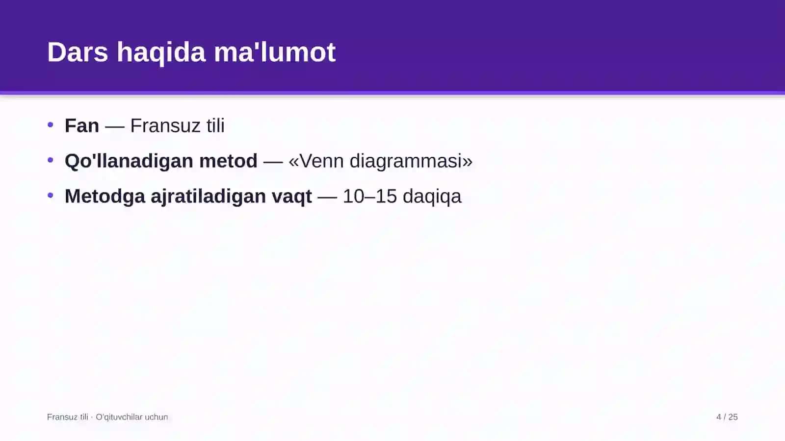 fransuz tili darslarida venn diagrammasi metodidan foydalanish 6804 4