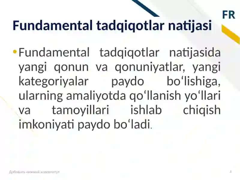 ILMIY-TEXNIK TARAQQIYOTNI PROGNOZLASH 4