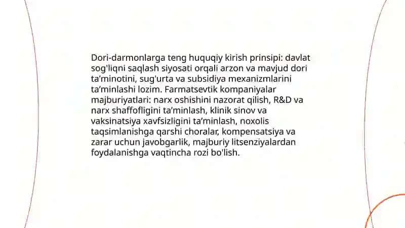 Zamonaviy farmatsiya sohasida axloqiy muammolar 4