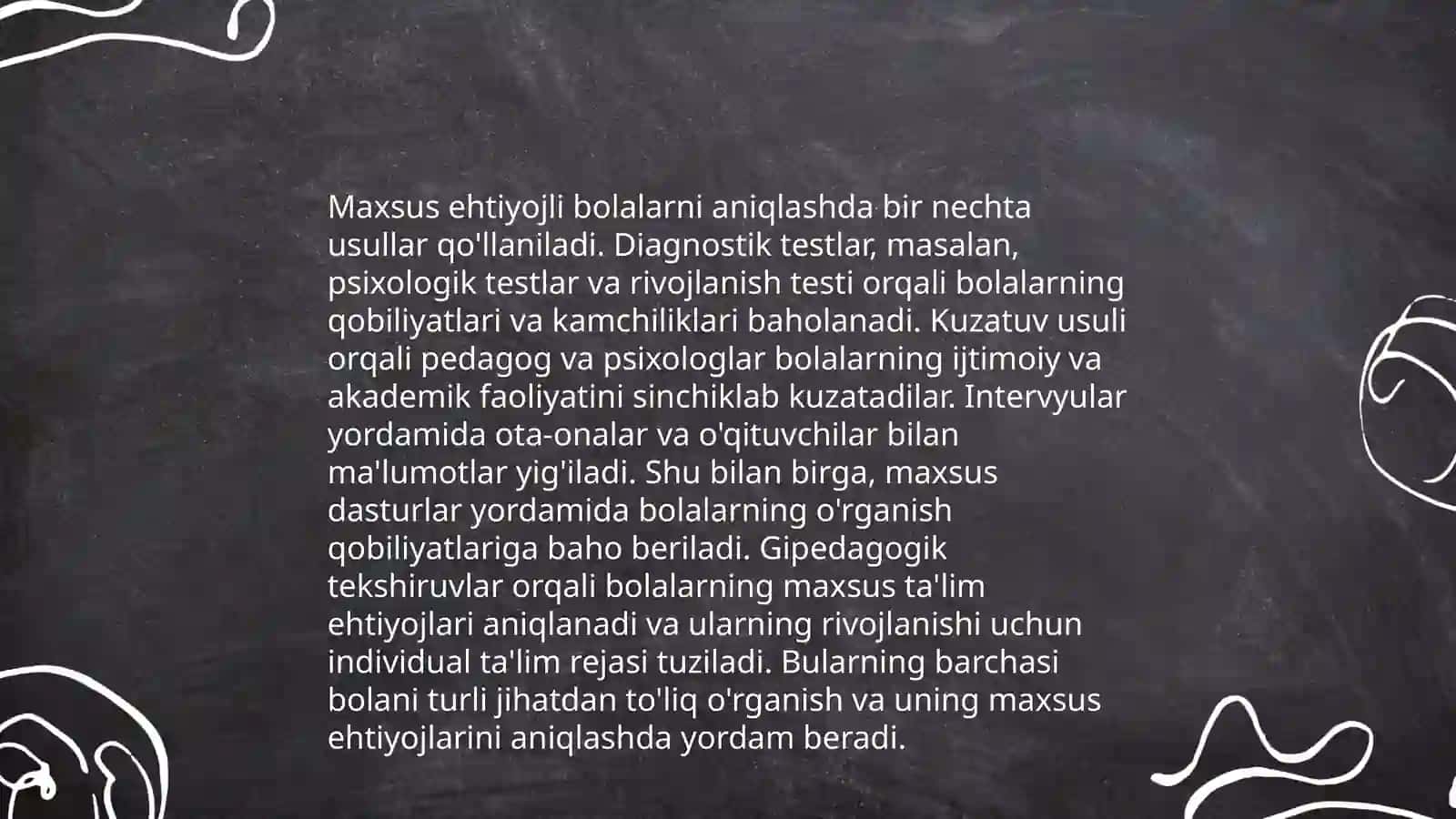Rivojlantirishda muammolari bo‘lgan balolarni uchun inkuliziv talimni keng talimiy amaliyotga joriy etish algoritmlari 4
