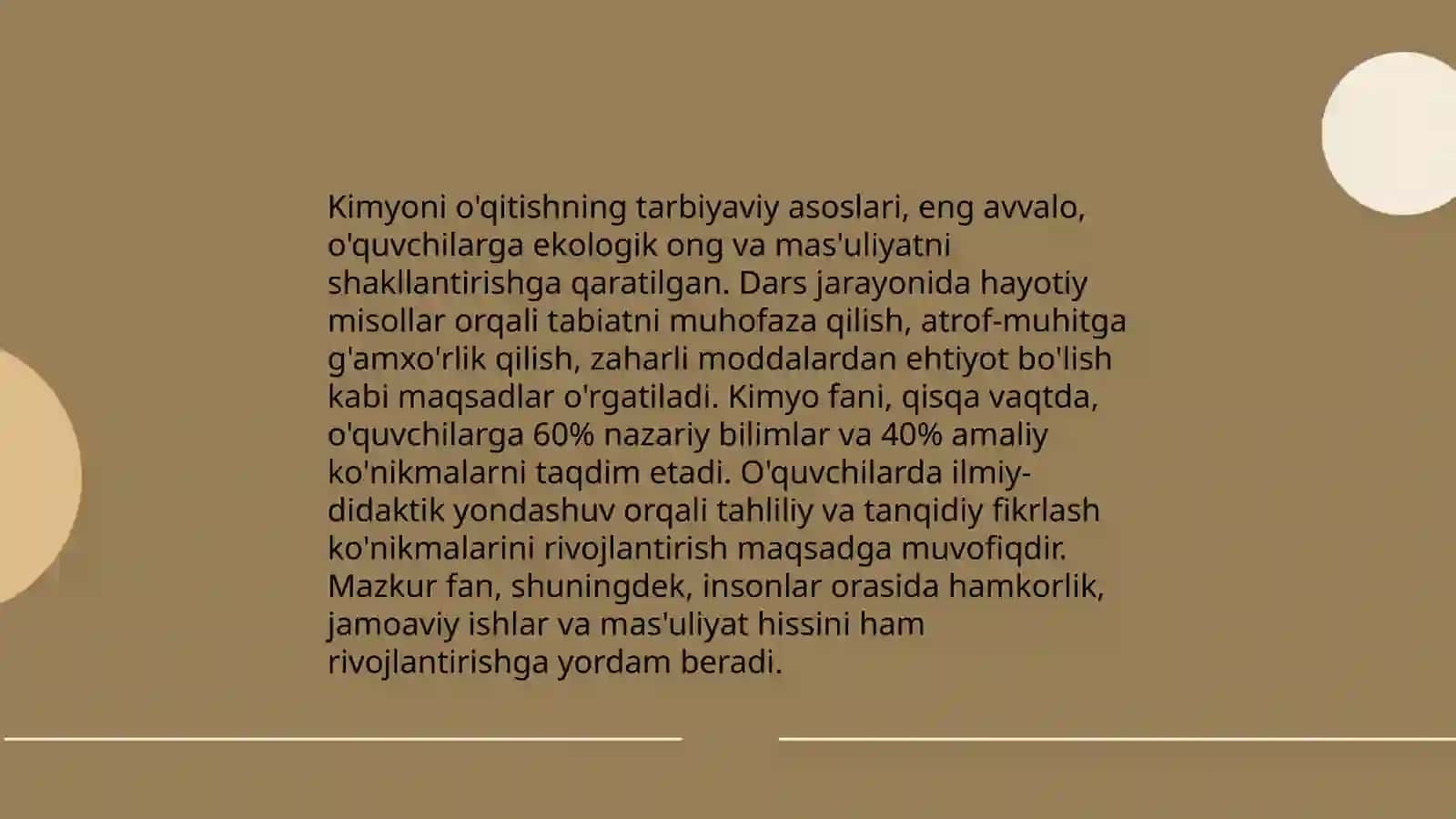 Kimyo o’qitish metodikasining nazariy asoslari fanining rivojlanish tarixi 4