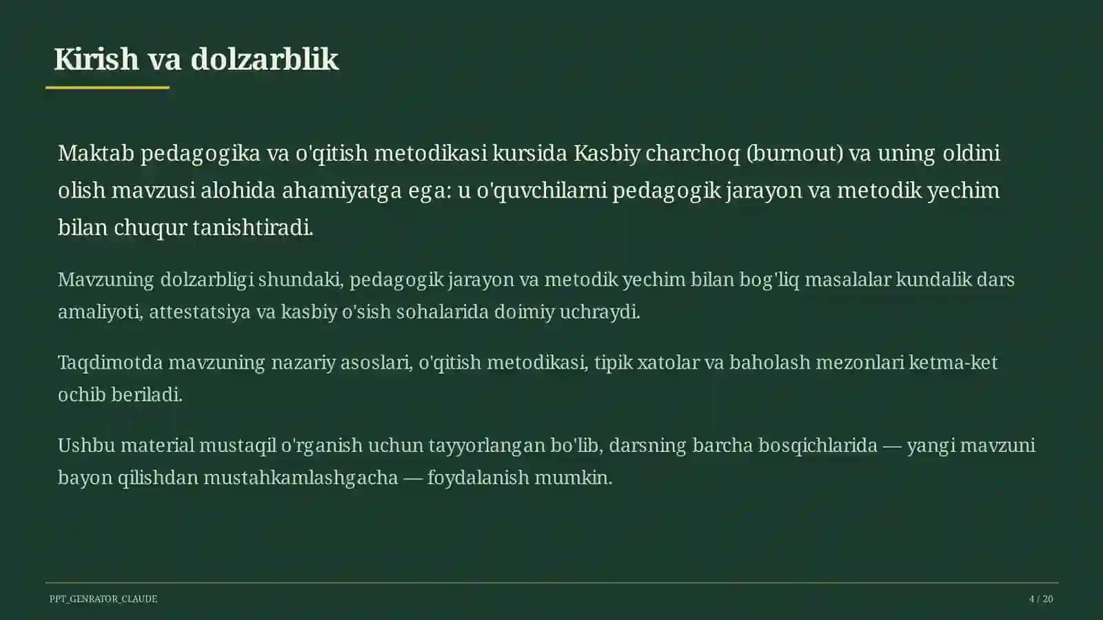 Kasbiy charchoq (burnout) va uning oldini olish 4