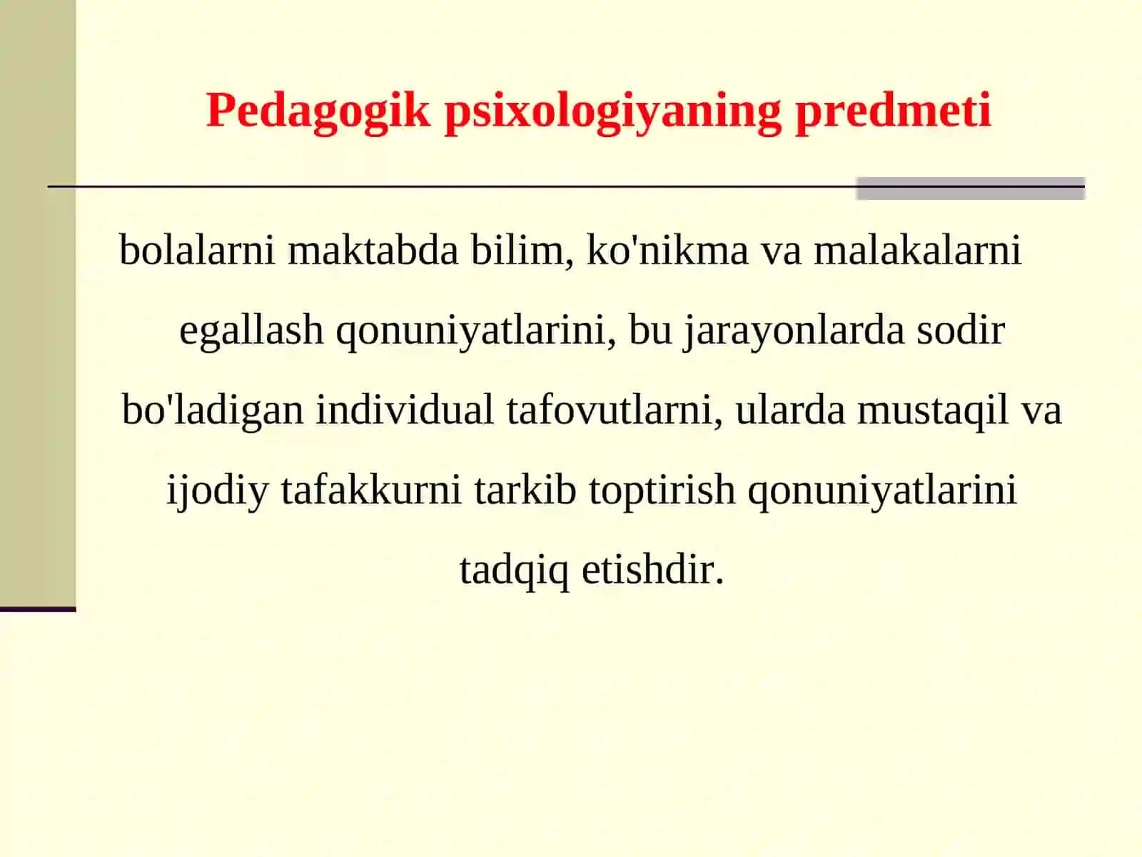 Pedagogik psixologiya fani predmeti 4