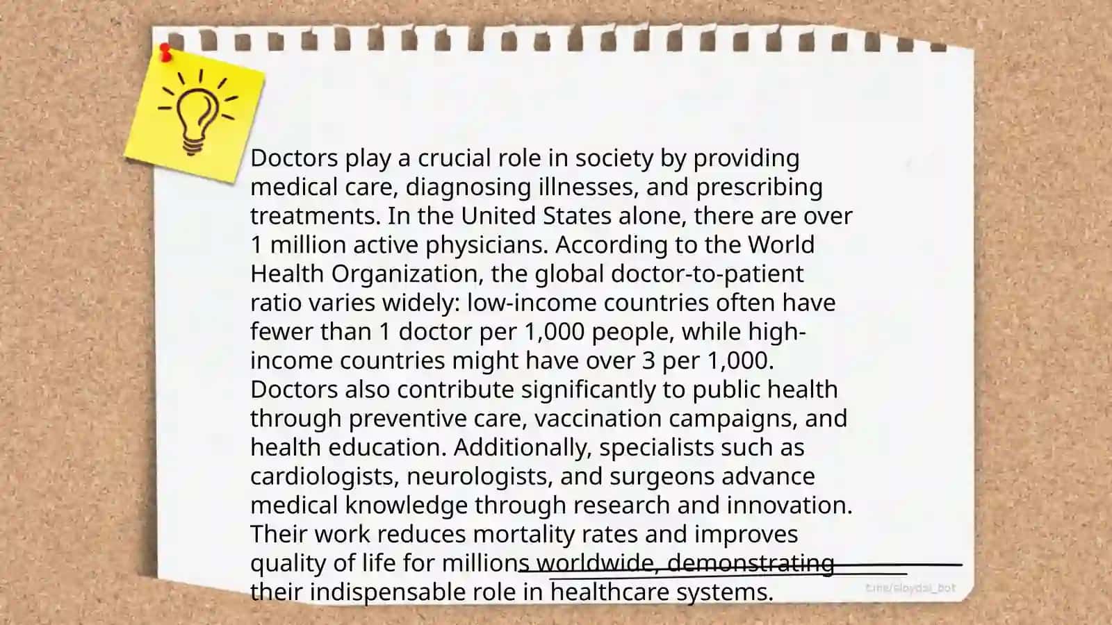Doctors is a noble profession 4