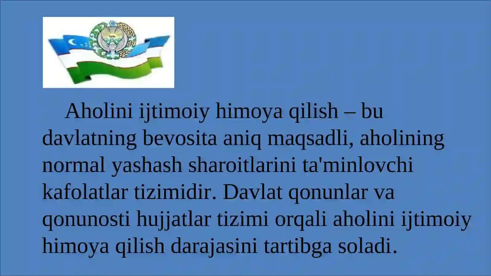 O‘zbekiston Respublikasida ijtimoiy sohadagi islohotlar 4