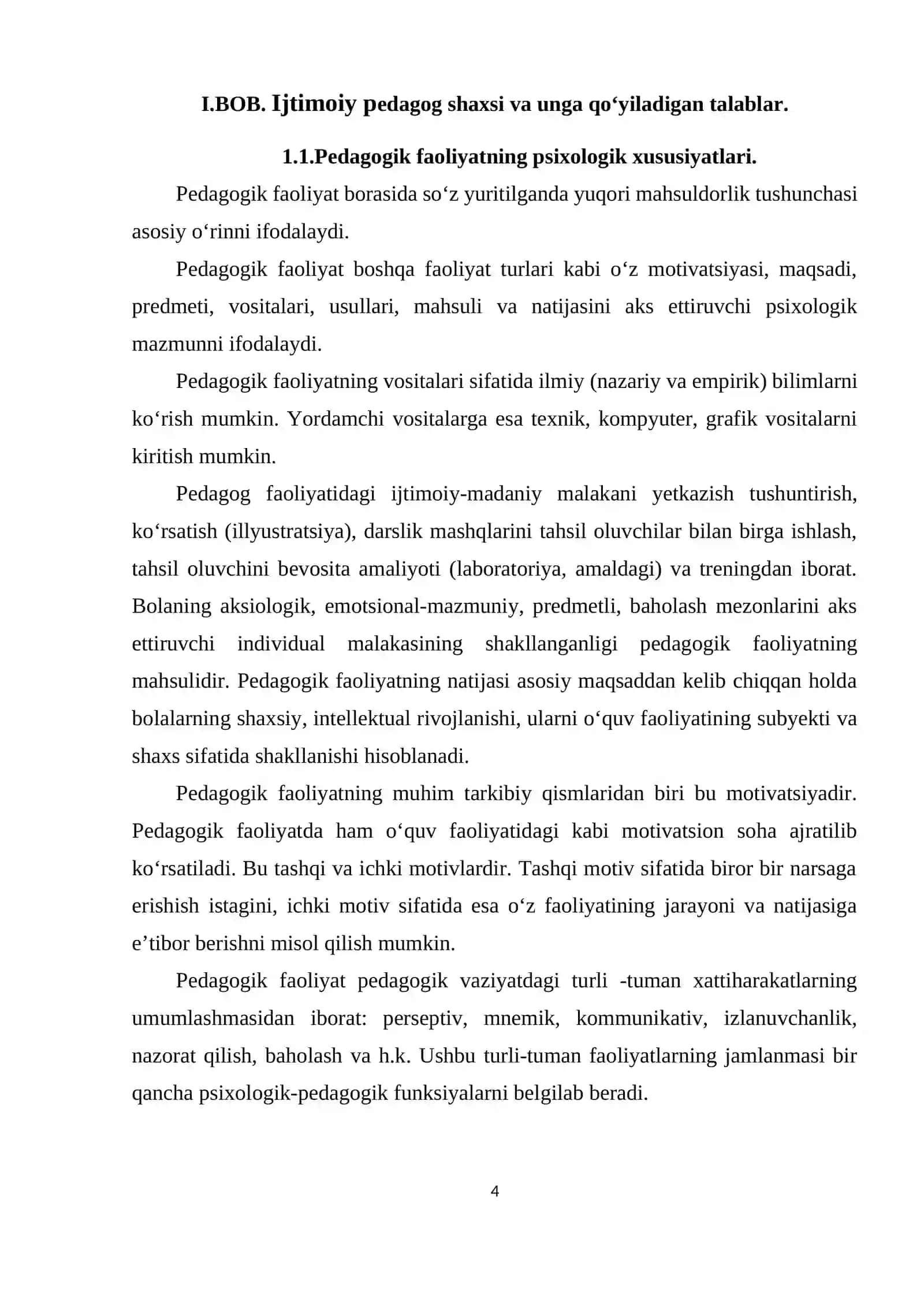 Ijtimoiy pedagogik faoliyatning psixologik xususiyatlari 4