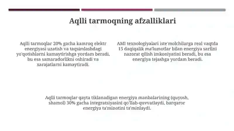 Aqlli Tarmoq: Ta'rif va asosiy tushunchalar 4