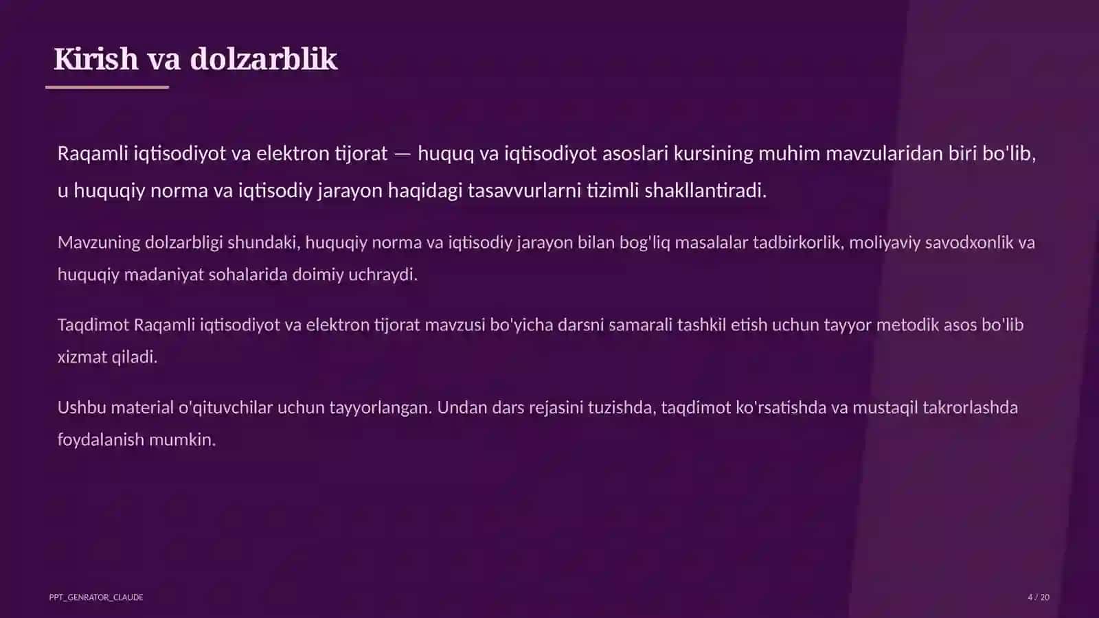 Huquq va iqtisodiyot asoslari (9–11) 4