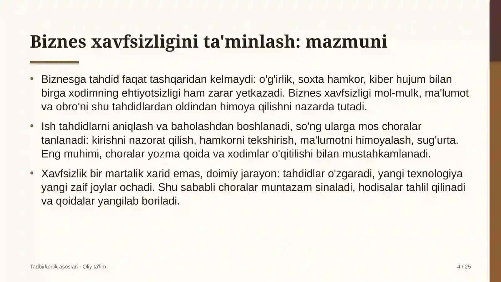 Asfalt-beton zavodlarida biznes xavfsizligini ta'minlash 4