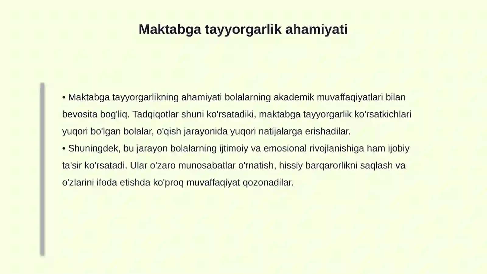 Maktabga tayyorgarlik nazariy asoslari 4