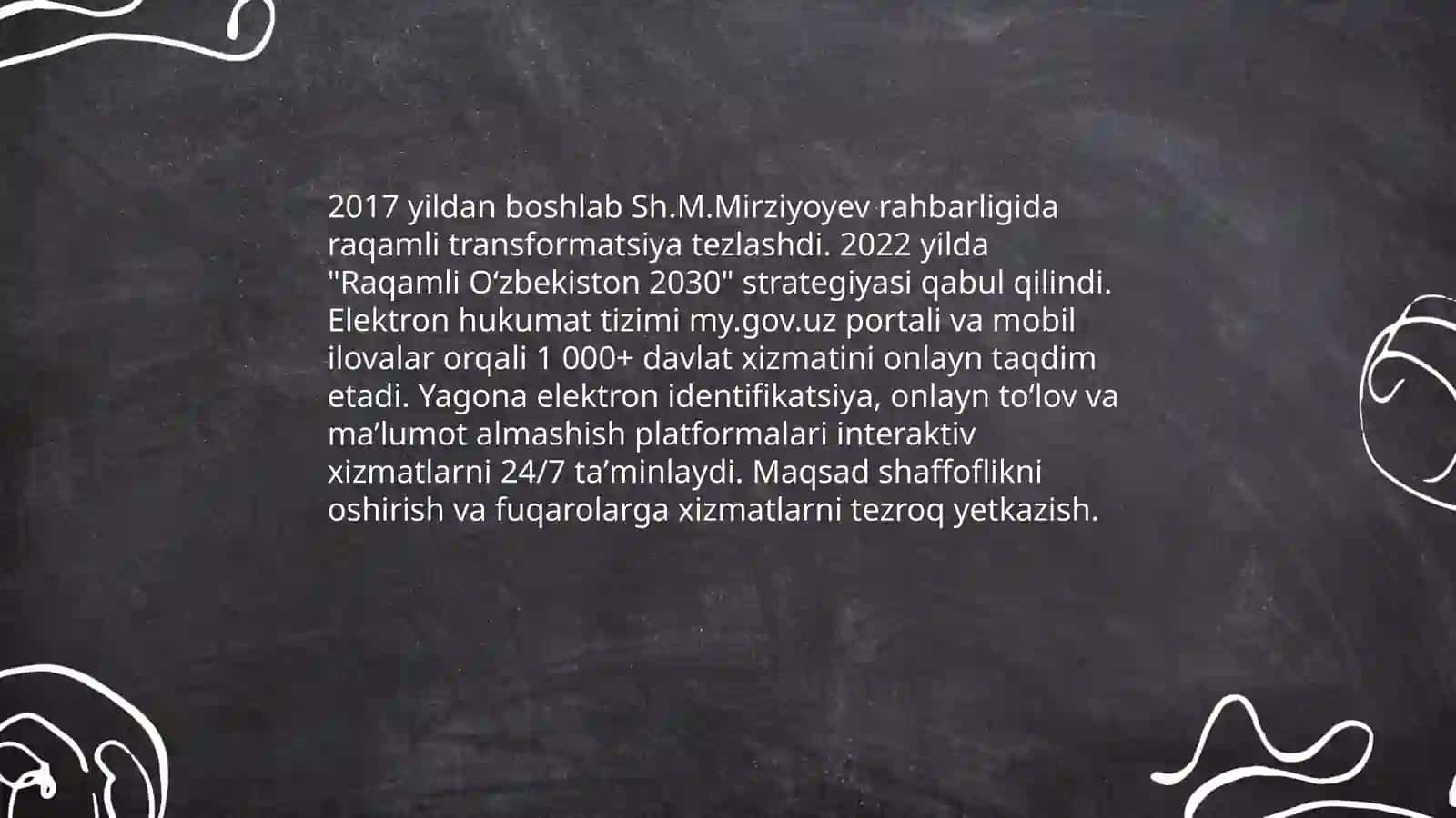 Shu. M.Mirziyoyevning iqtisodiy islohotlari 4