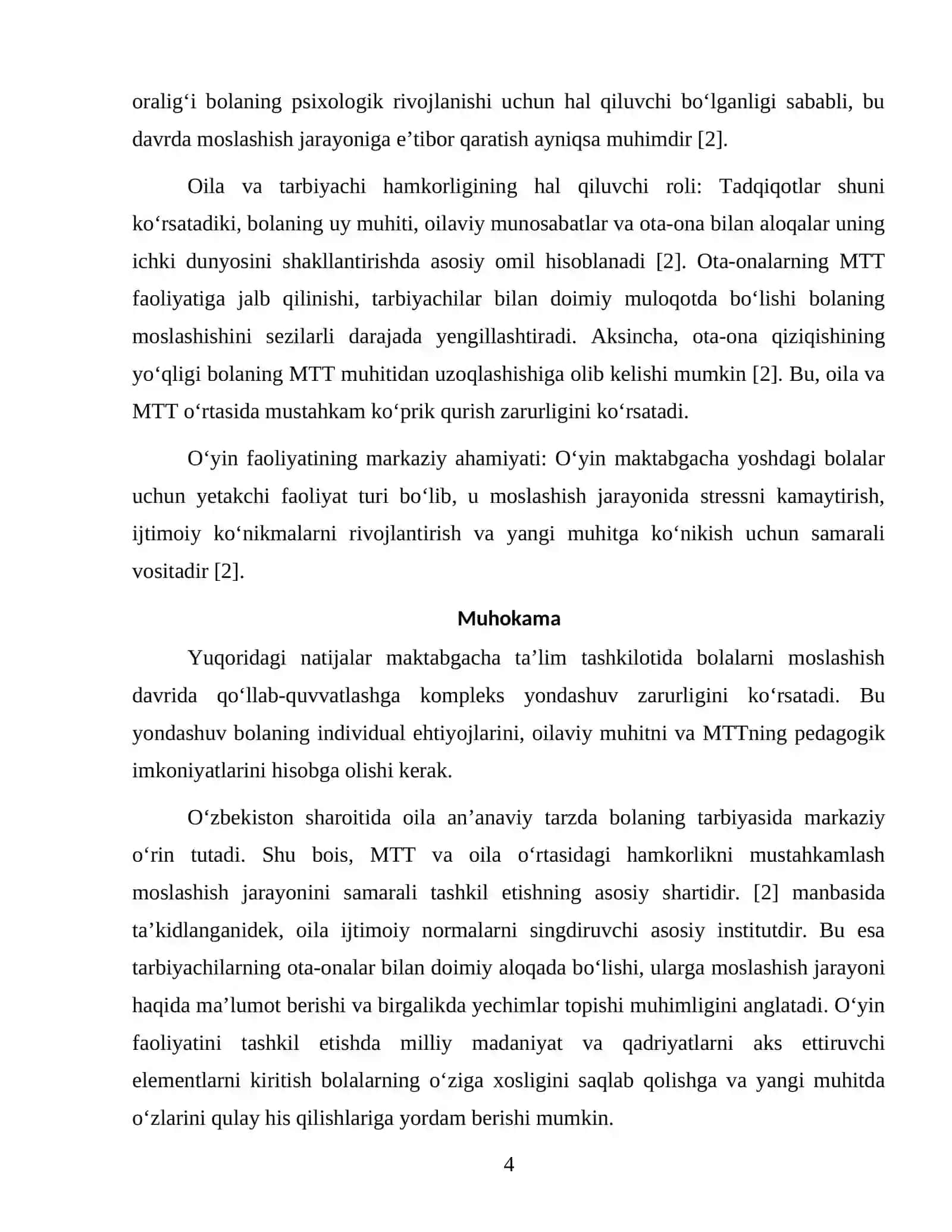 Maktabgacha ta’lim tashkilotida bolalarni qo‘llab-quvvatlash 4
