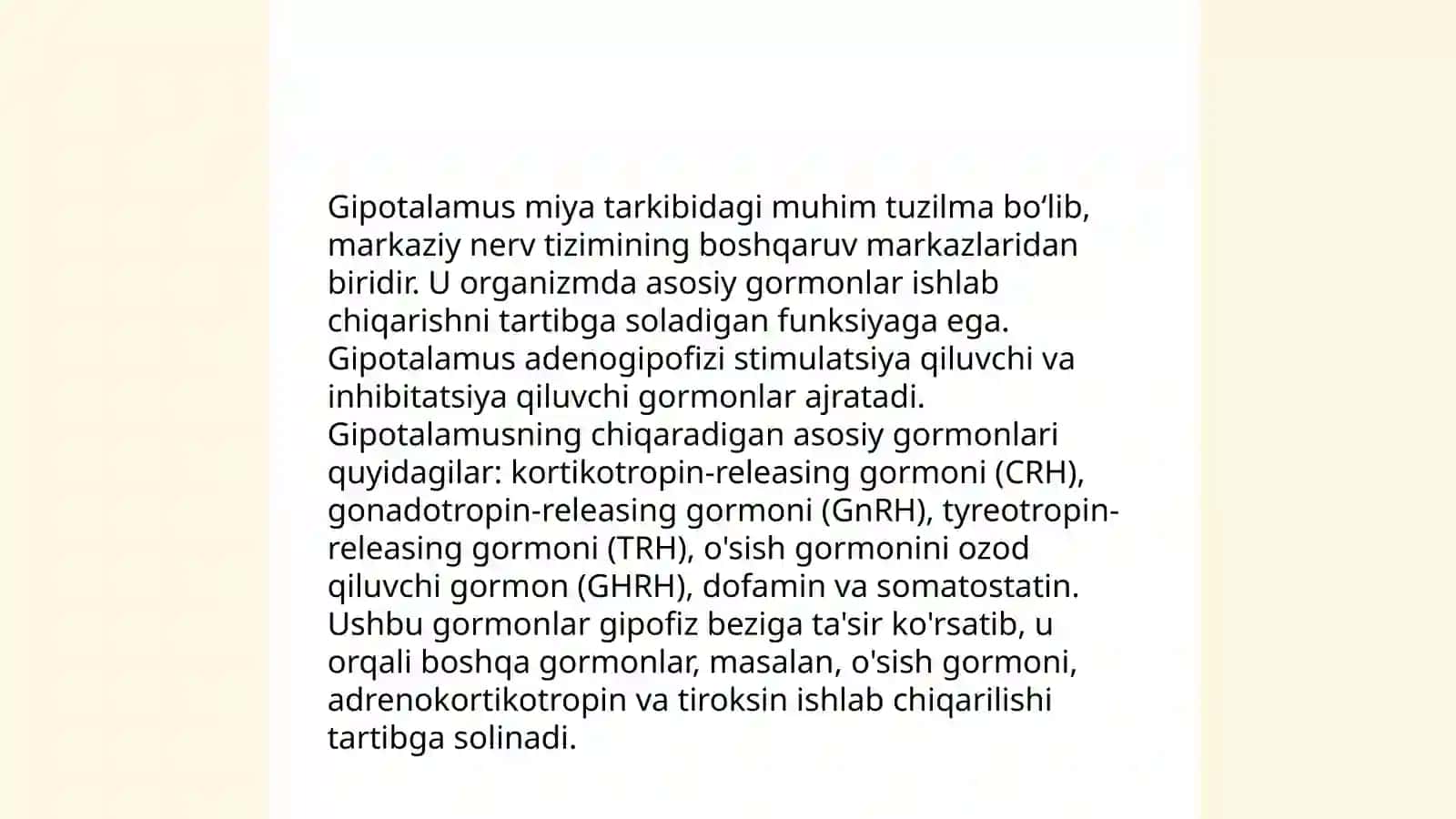 Ichki sekretsiya bezlari va ularning garmonlari 4