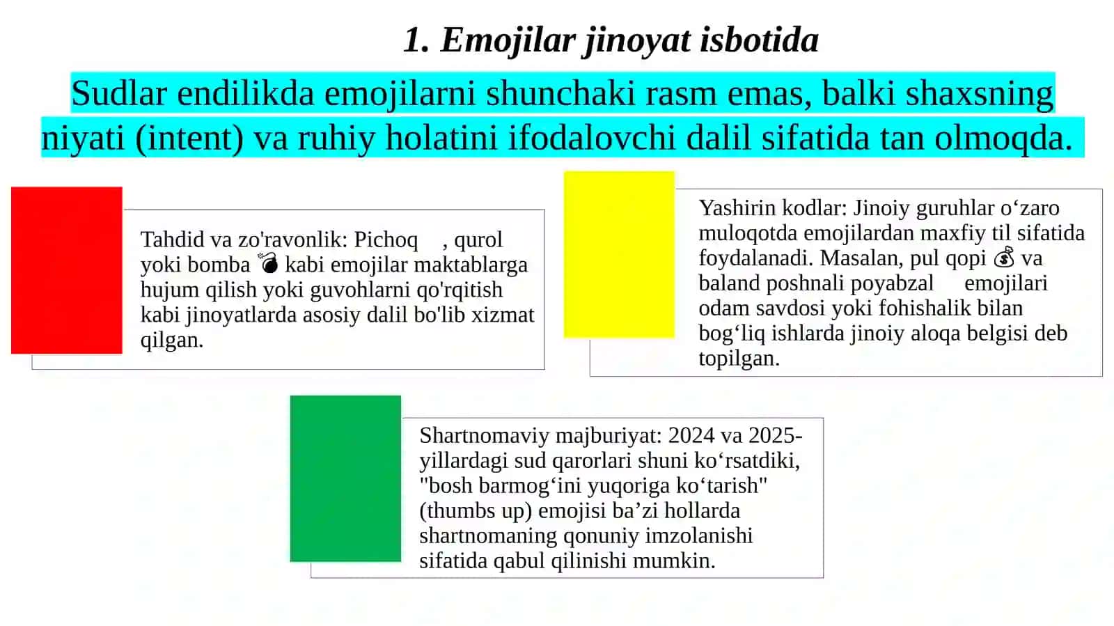 Multimodalekspertiza:Matn, emojivamemlarjinoyatdalilisifatida 4