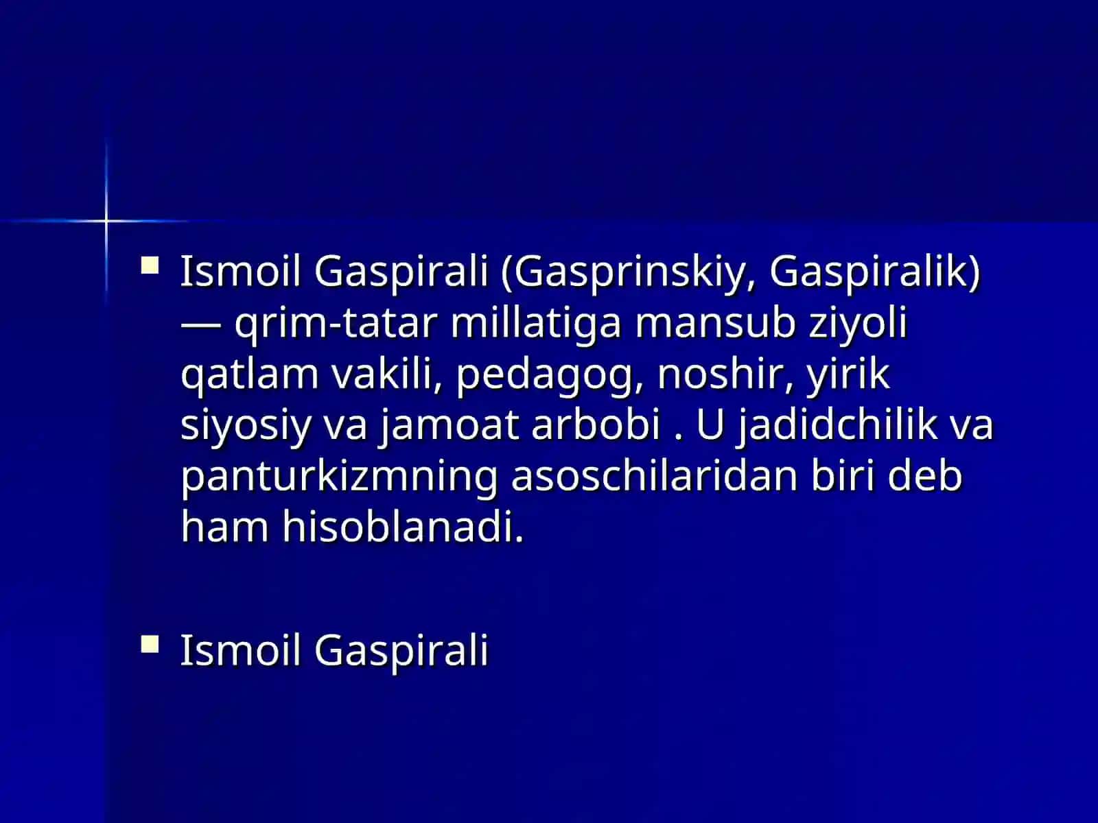 Ismoil Gaspirinskiyning adabiy-estetik qarashlari 4