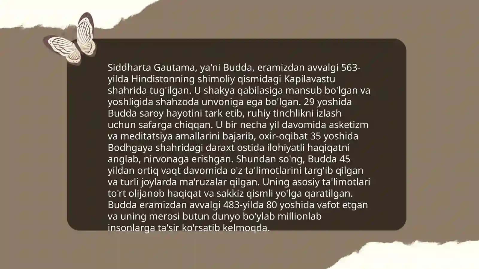 Buddizmning kelib chiqishi 4