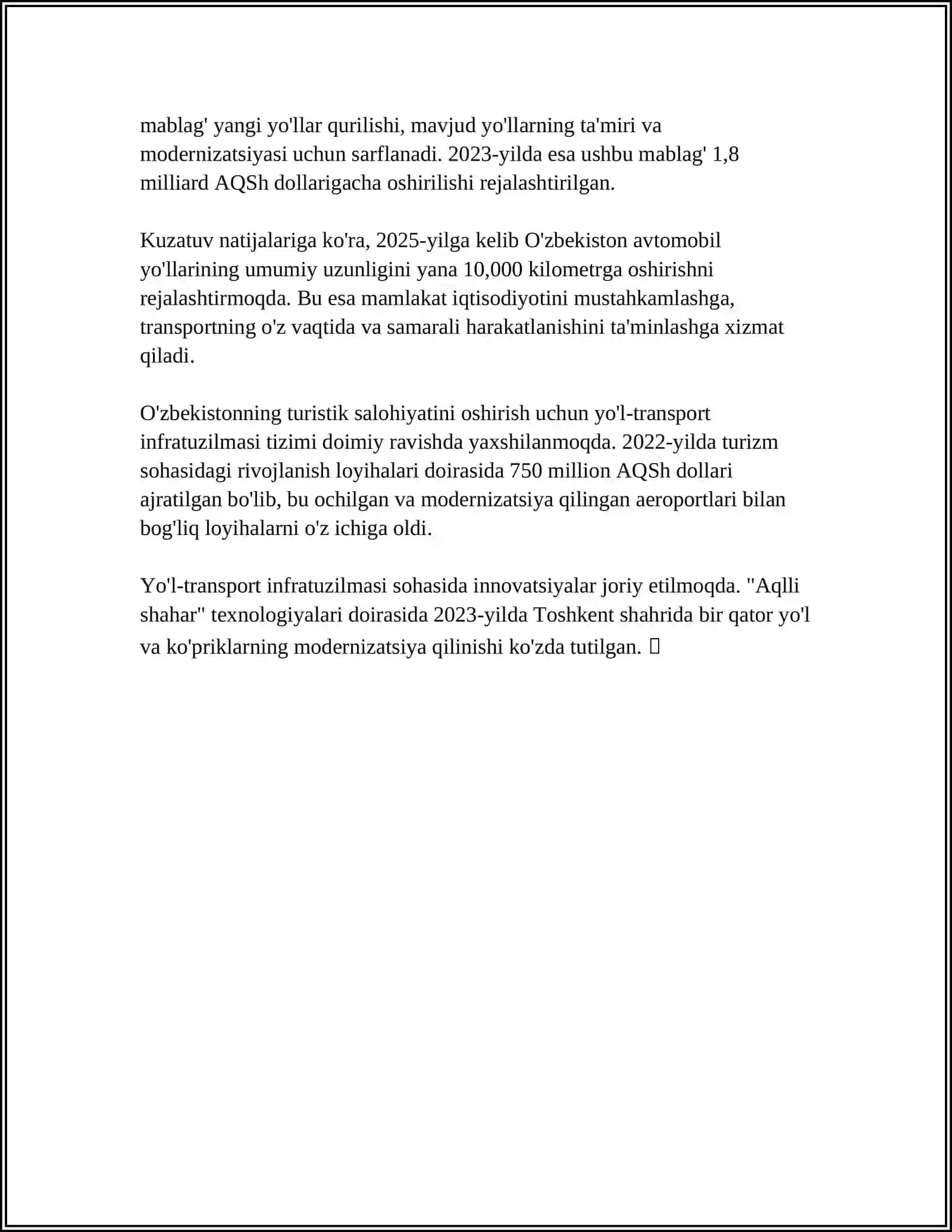 YÕL HARAKATI XAVFSIZLIGIGA TASIR ETUVCHI ASOSIY OMILLAR 4
