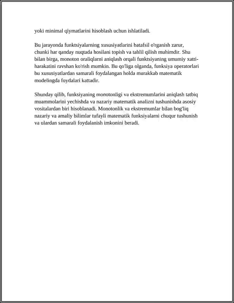 DIFFERENSIAL HISOBNING TATBIQLARI 4