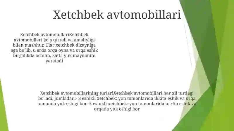 Avtomobillarning_Turlari 4