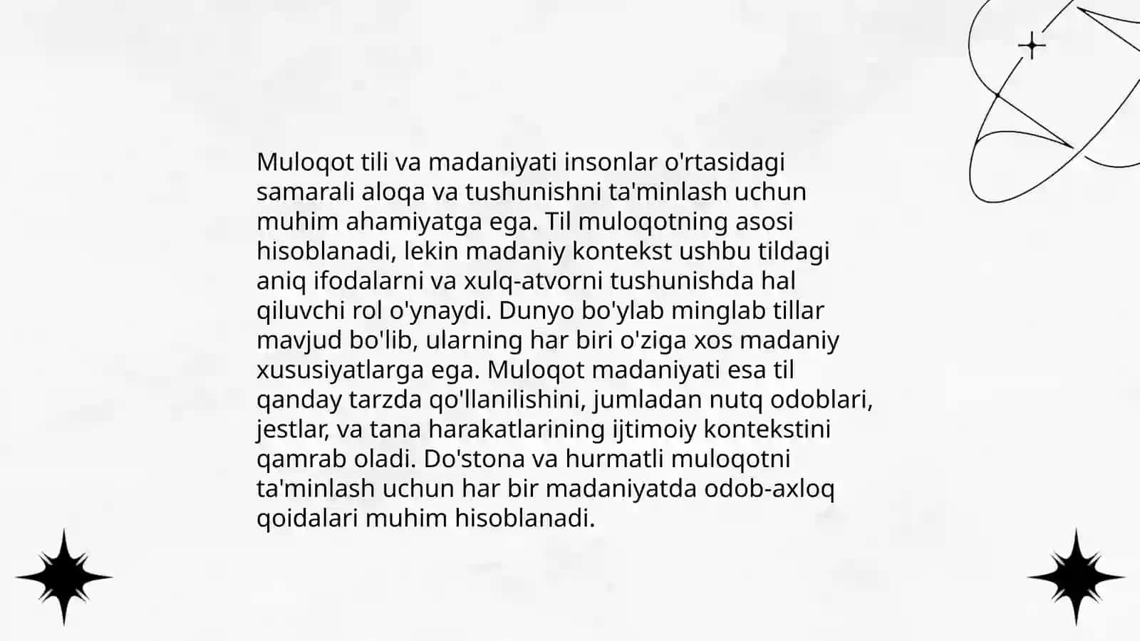 Axborot uslubi Muloqot tilini optimallashtirish 4