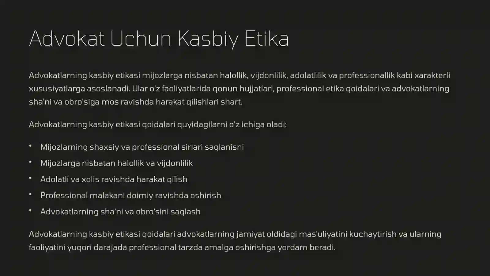 Advokat Vazifalari 4