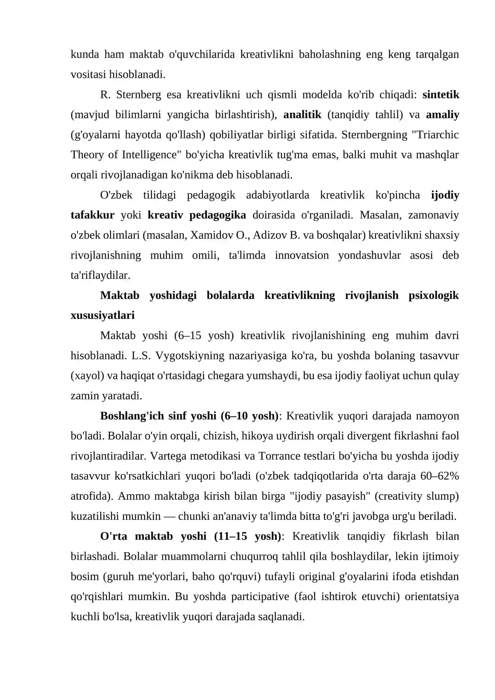 O'quvchilarning Kreativligini Rivojlantirish 4