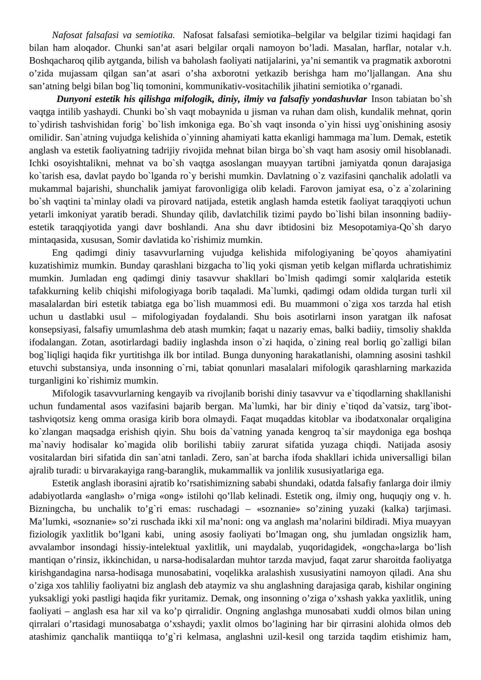 12-mavzu. Estetika (Nafosat falsafasi) 4