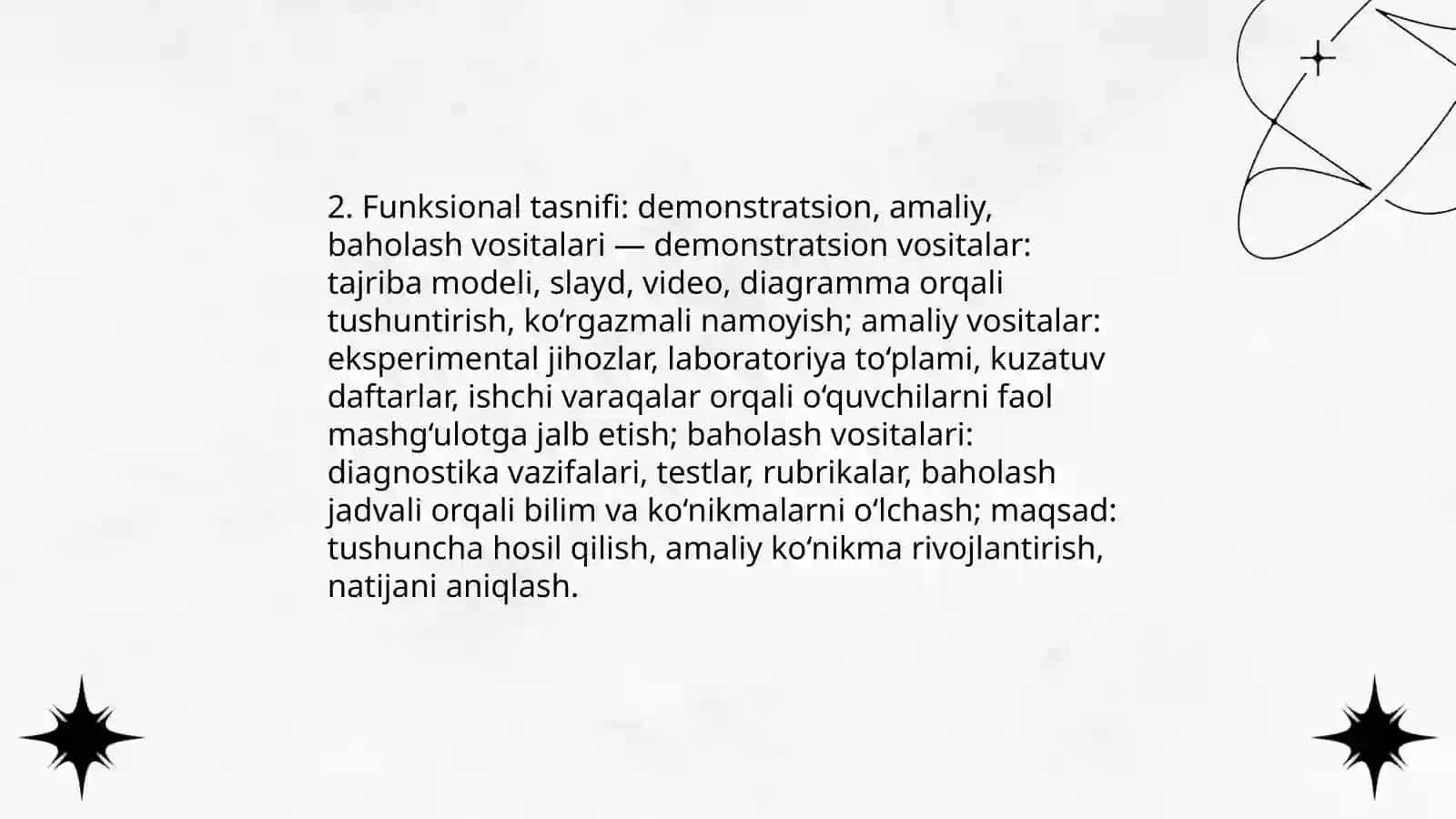 Boshlang‘ich ta’lim tabiiy fanlarni o'qitish vositalarini tasniflash 4