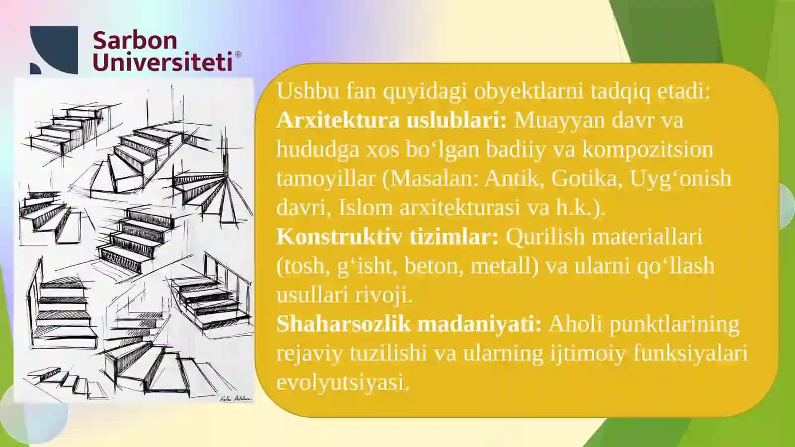 Arxitektura va qurilish tarixining predmeti, maqsadi va metodologiyasi 4